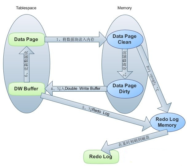 how innodb double write works